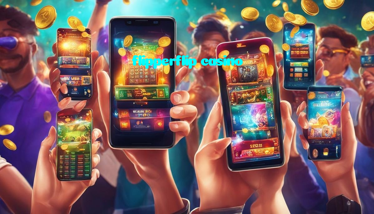 flipperflip casino casino presented on mobile device in Pakistan with slots and live games